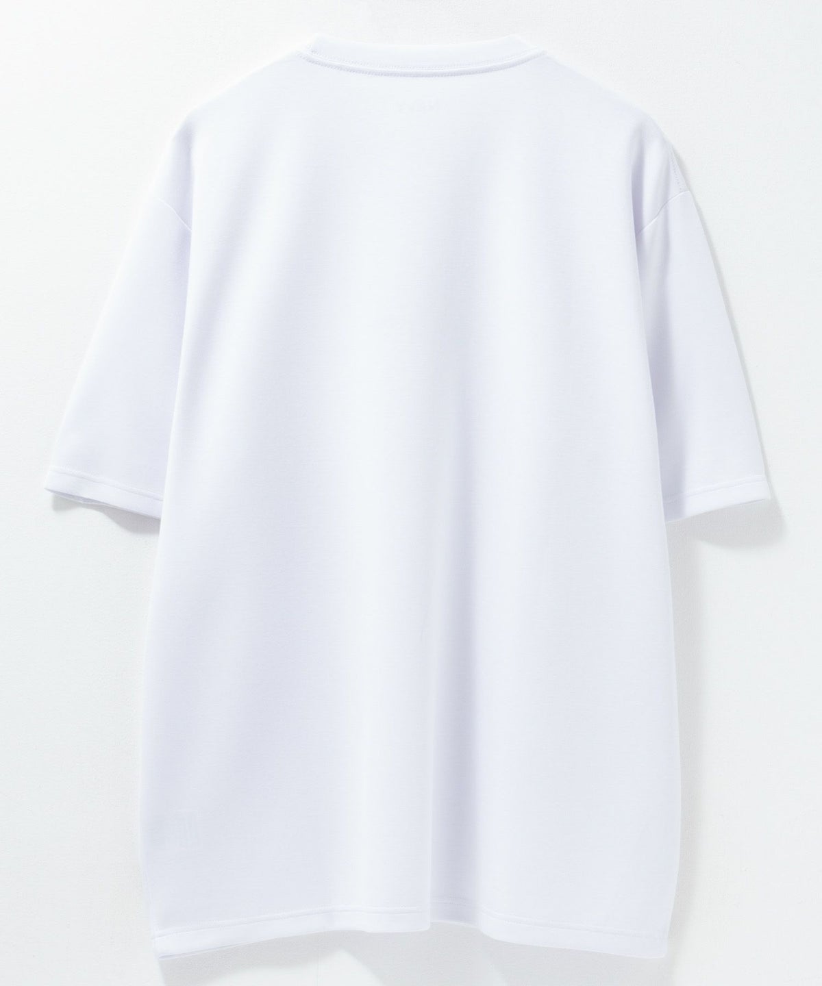 NAVY SARARI ポンチ素材 冷感プリントTシャツ メンズ ネコポス 対応商品