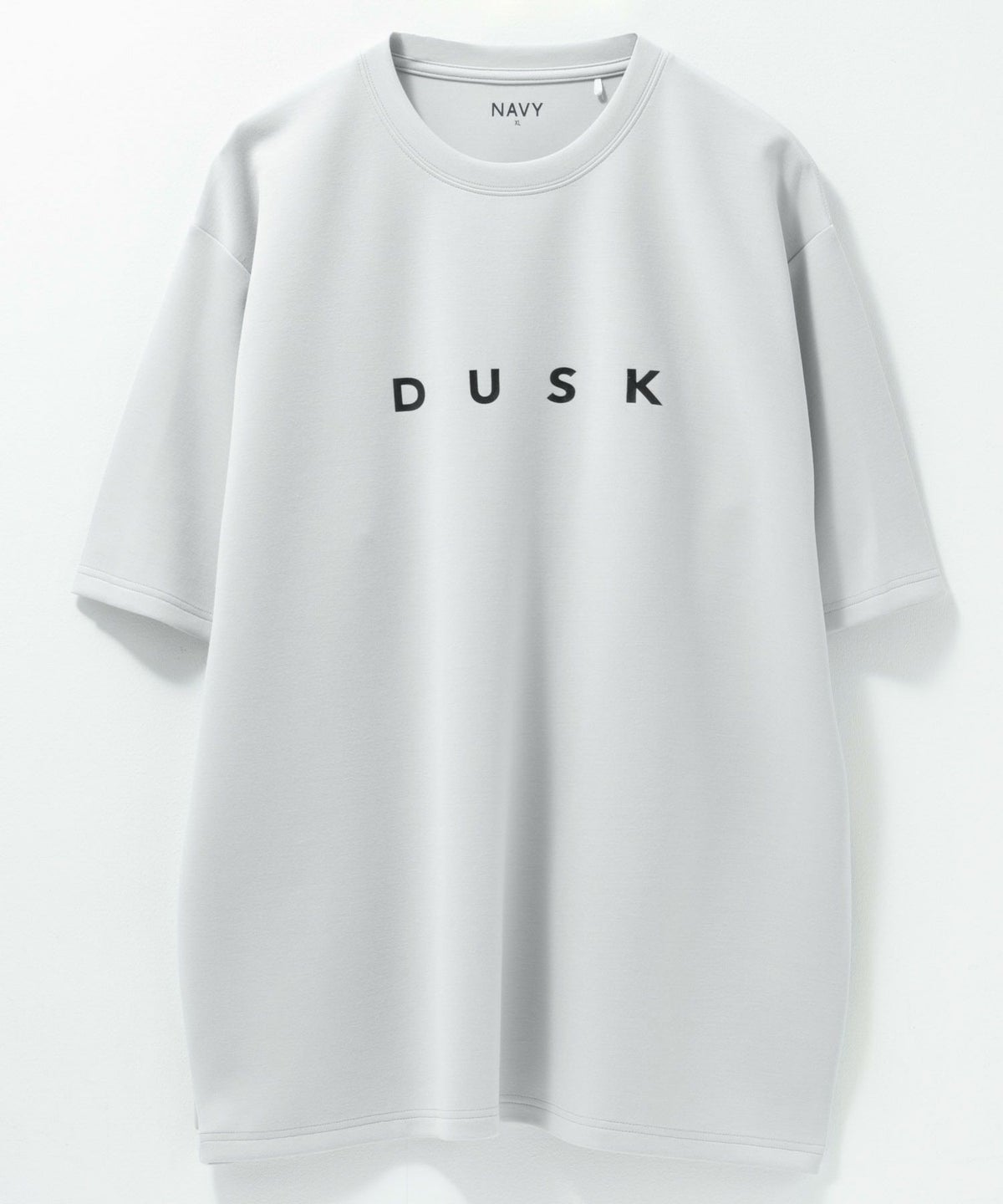 NAVY SARARI ポンチ素材 冷感プリントTシャツ メンズ ネコポス 対応商品