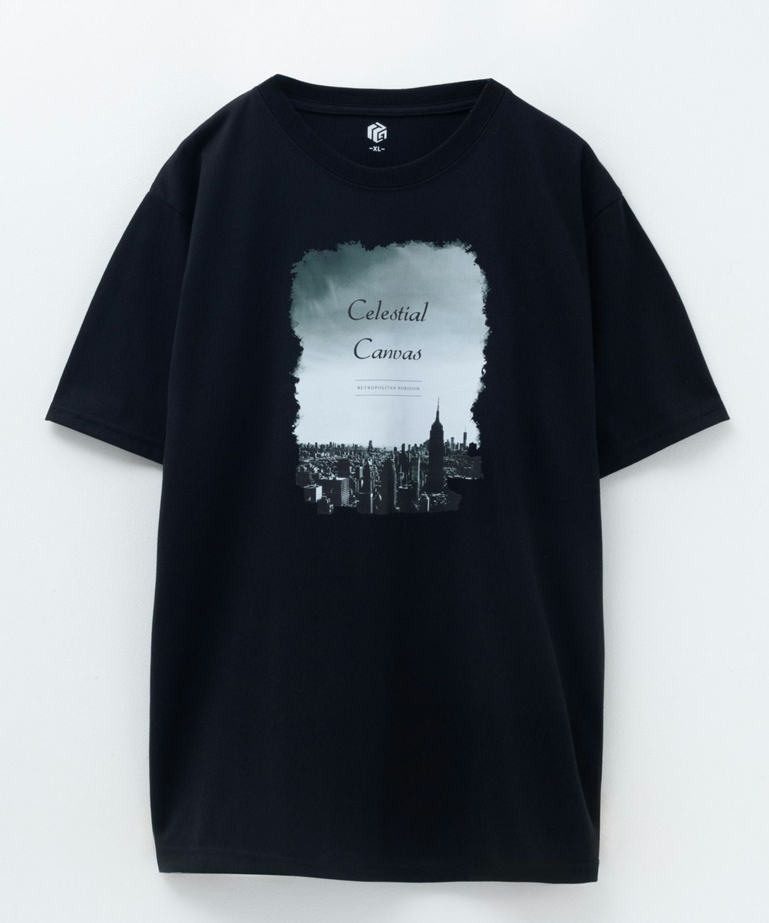 T-GRAPHICS フォトプリント半袖Tシャツ メンズ