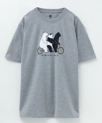 T-GRAPHICS アニマルプリント半袖Tシャツ メンズ ネコポス 対応商品