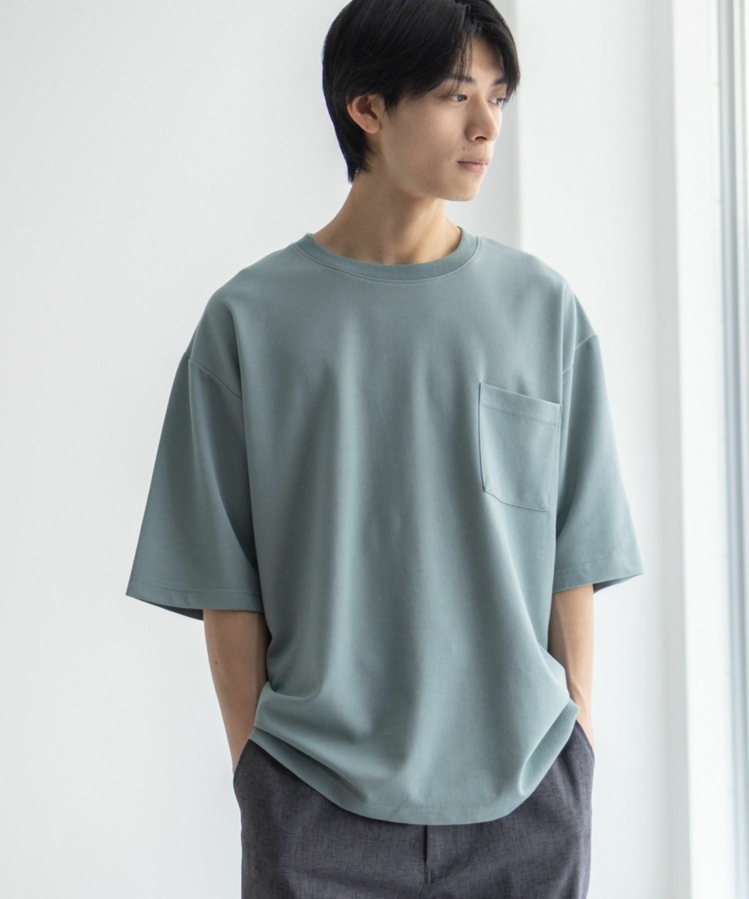 NAVY タフラクTシャツ メンズ