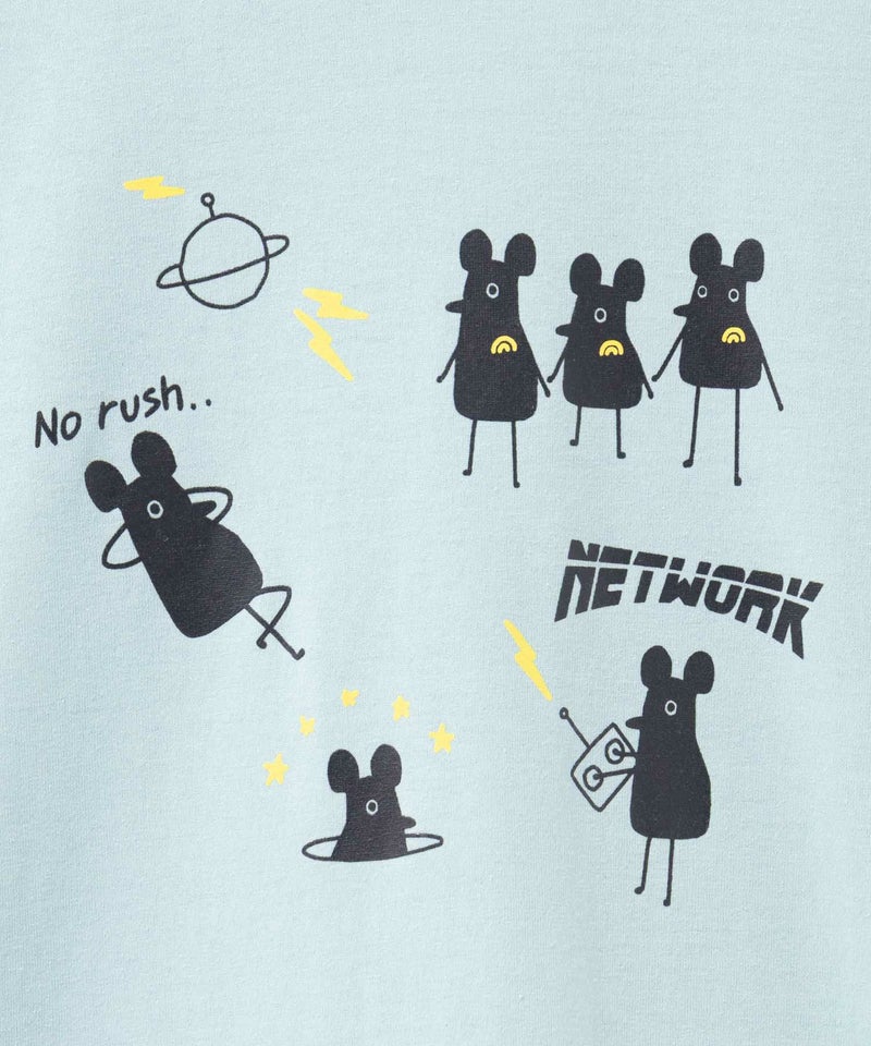 T-GRAPHICS  キャラクターデザインプリント半袖Tシャツ メンズ メール便 対応商品商品画像-11