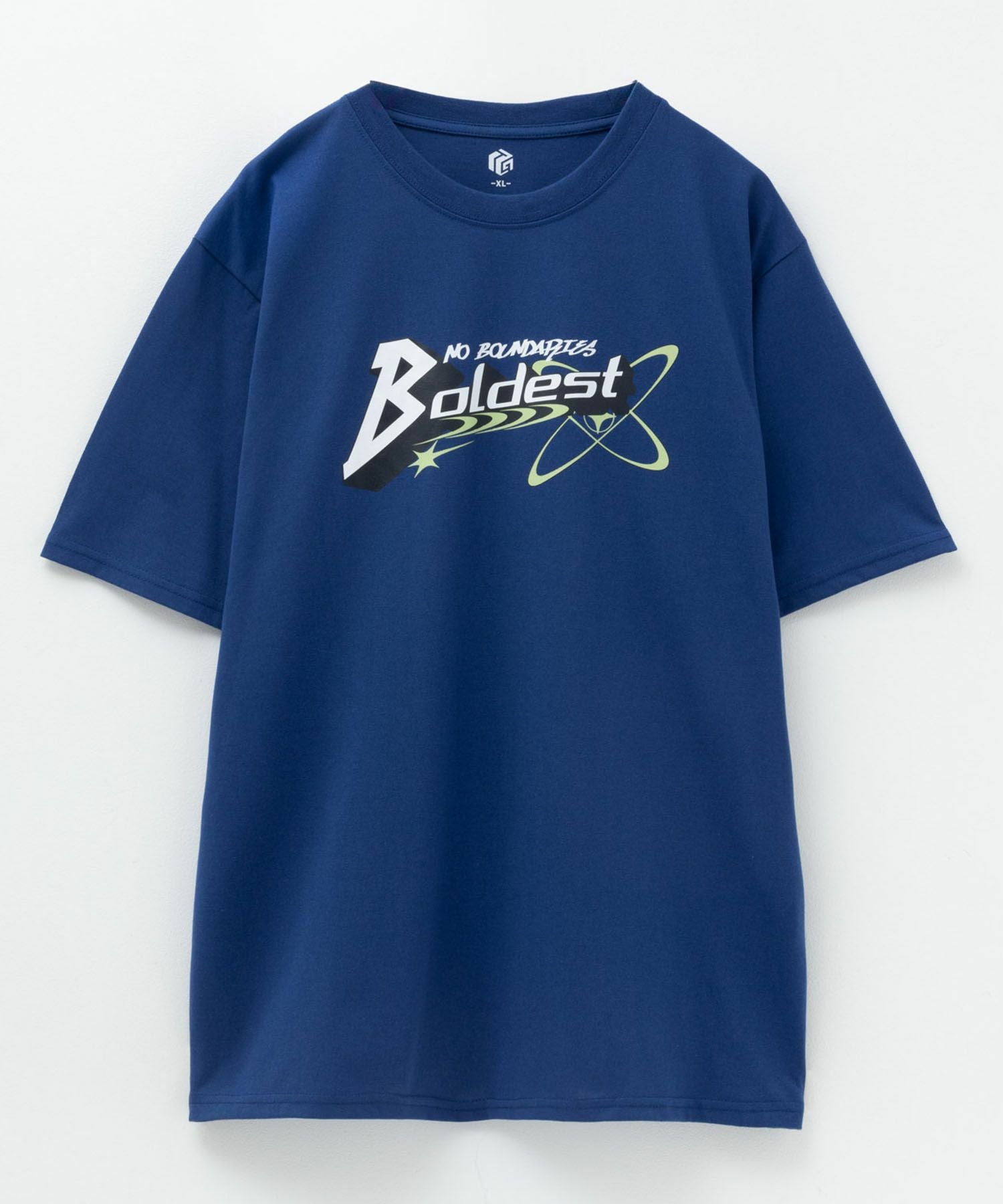 T-GRAPHICS ストリートロゴプリント半袖Tシャツ メンズ