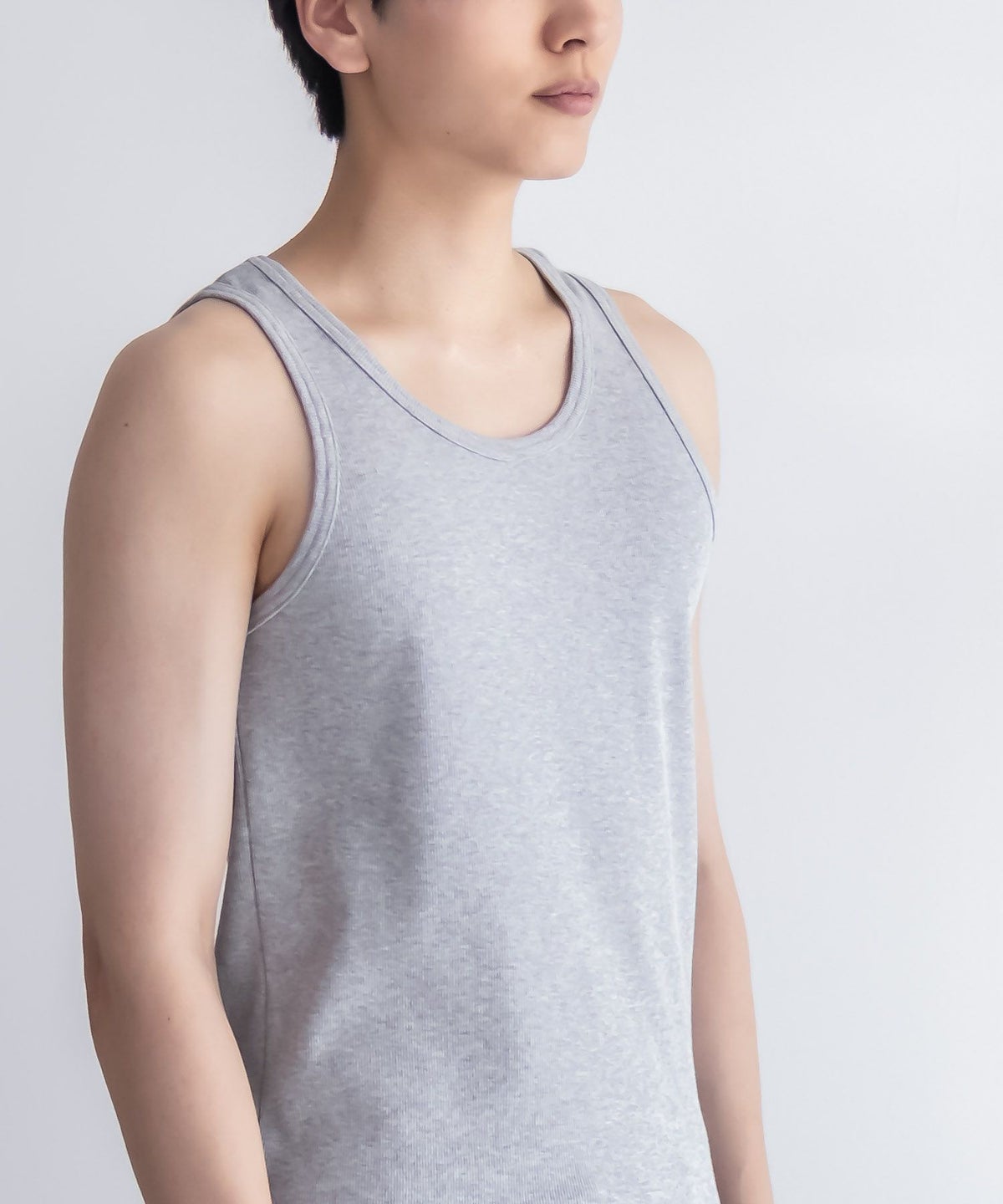 NAVY テレコタンクトップ メンズ ネコポス 対応商品