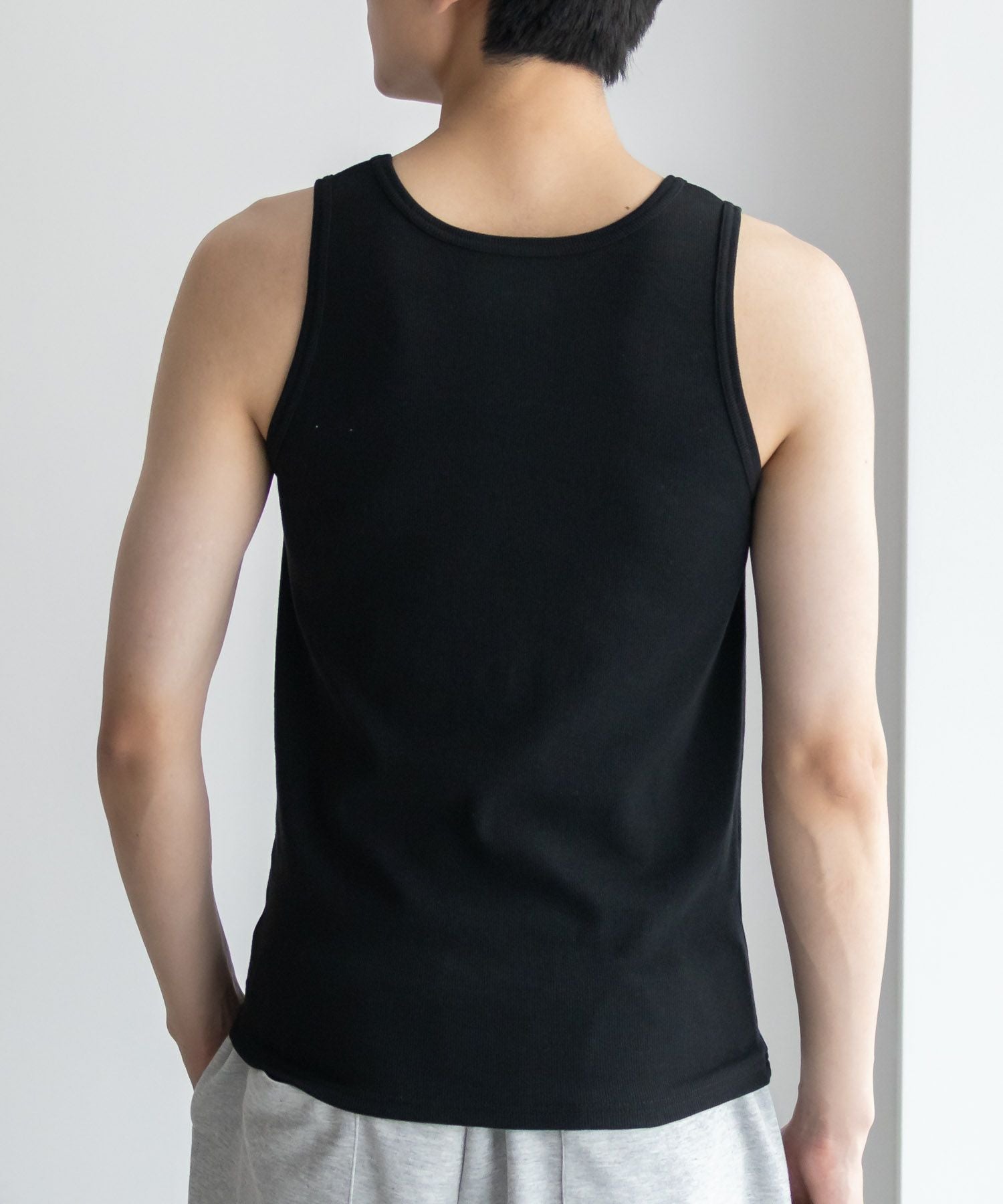 Mサイズ 新品 黒色 タンクトップ タンクトップ | メンズ | 1枚 | CS1516 | スーパーブラック – Tshirt