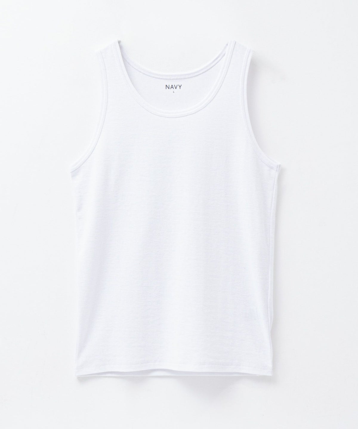 NAVY テレコタンクトップ メンズ ネコポス 対応商品