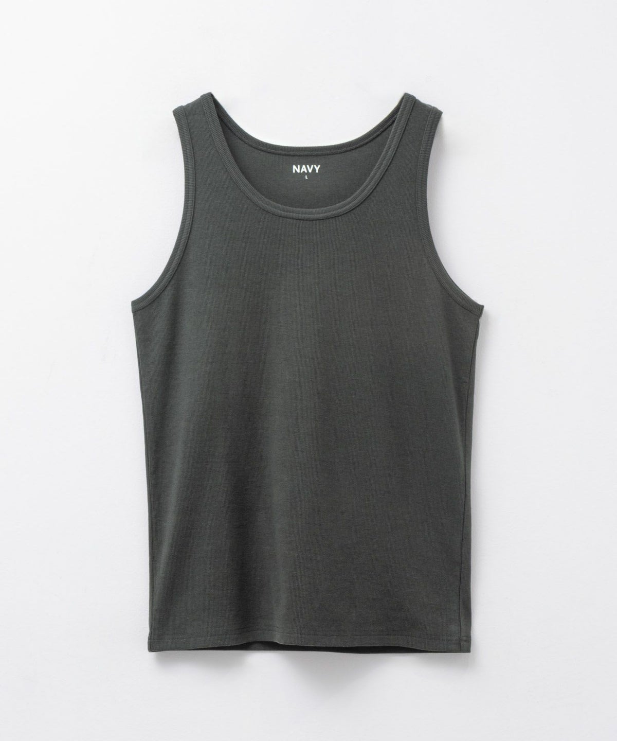 NAVY テレコタンクトップ メンズ ネコポス 対応商品
