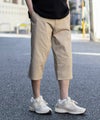 NAVY SARARI 裏メッシュドビークロップドパンツ メンズ商品サムネイル-19