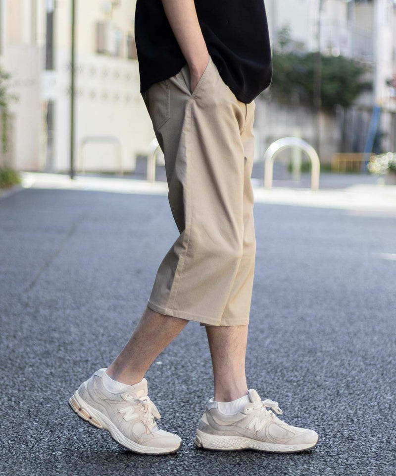 NAVY SARARI 裏メッシュドビークロップドパンツ メンズ商品画像-21