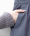 NAVY SARARI 裏メッシュドビークロップドパンツ メンズ商品サムネイル-31