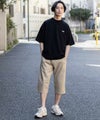 NAVY SARARI 裏メッシュドビークロップドパンツ メンズ商品サムネイル-40