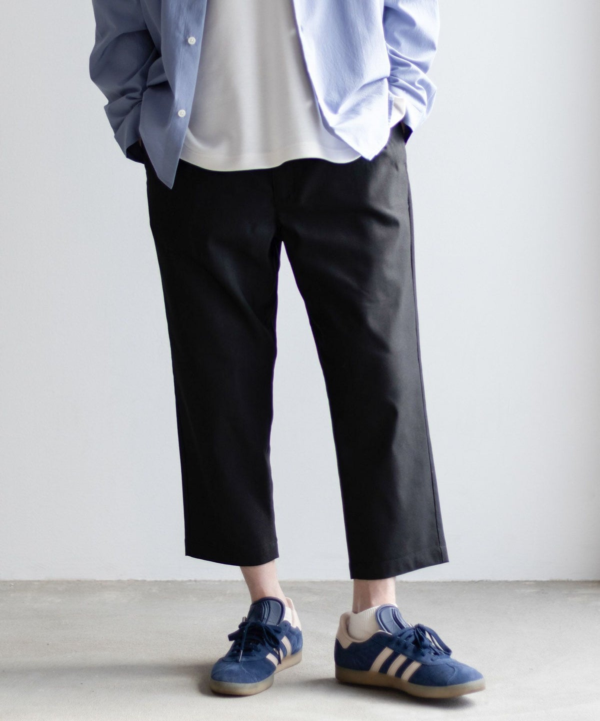 NAVY 毎日はきたくなるラクラクパンツ 「マイラク」クロップドパンツ メンズ