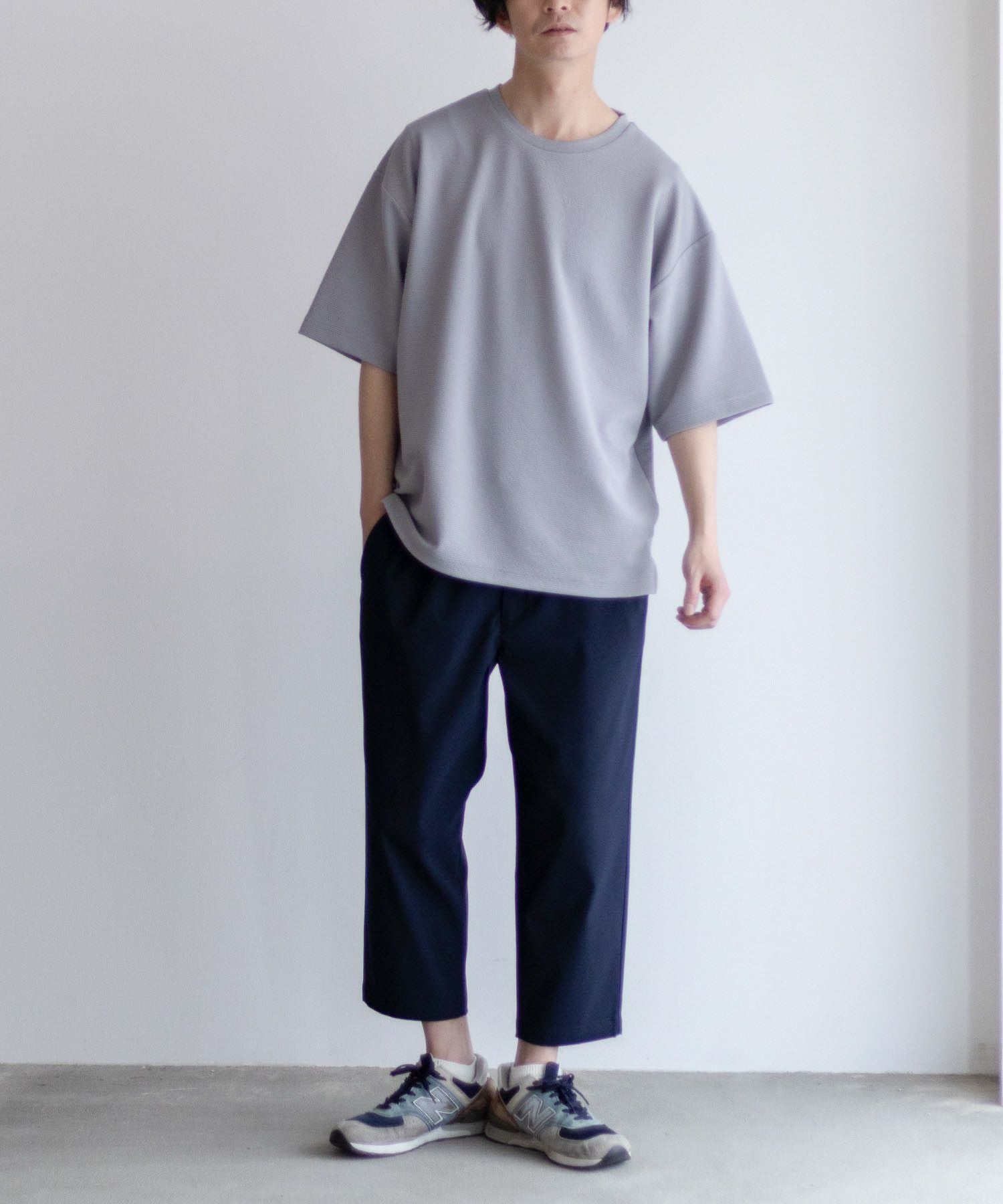 NAVY 毎日はきたくなるラクラクパンツ 「マイラク」クロップドパンツ