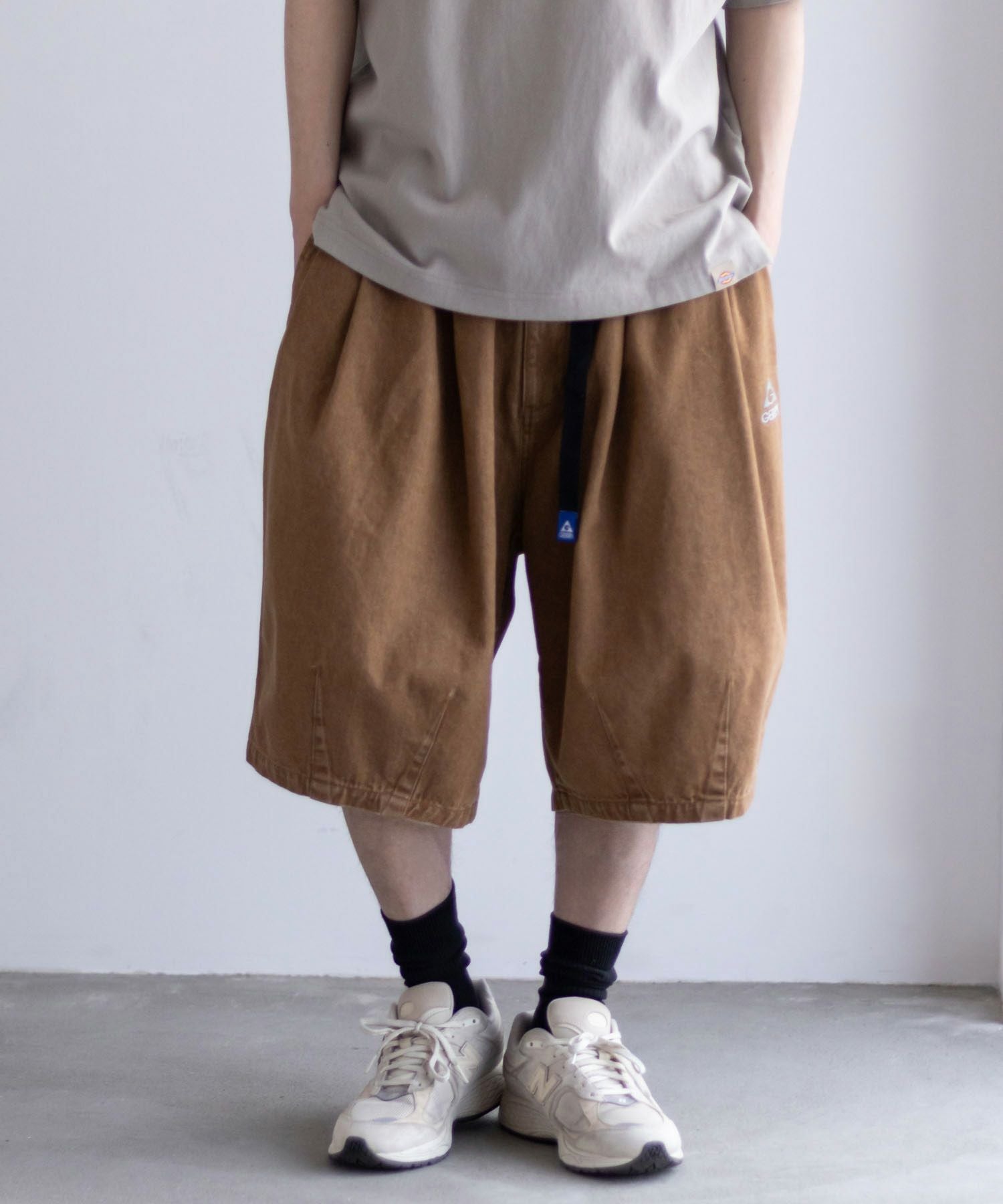 GERRY タックワイドショートパンツ メンズ