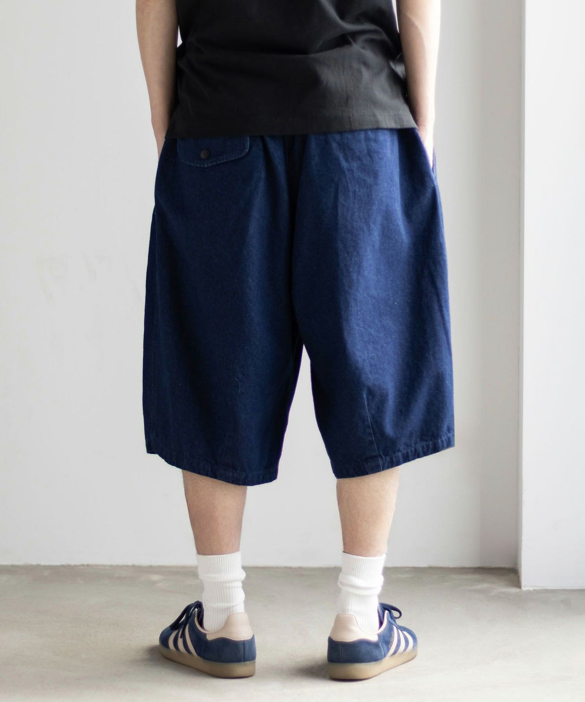 【WEB限定】GERRY タックワイドショートパンツ メンズ