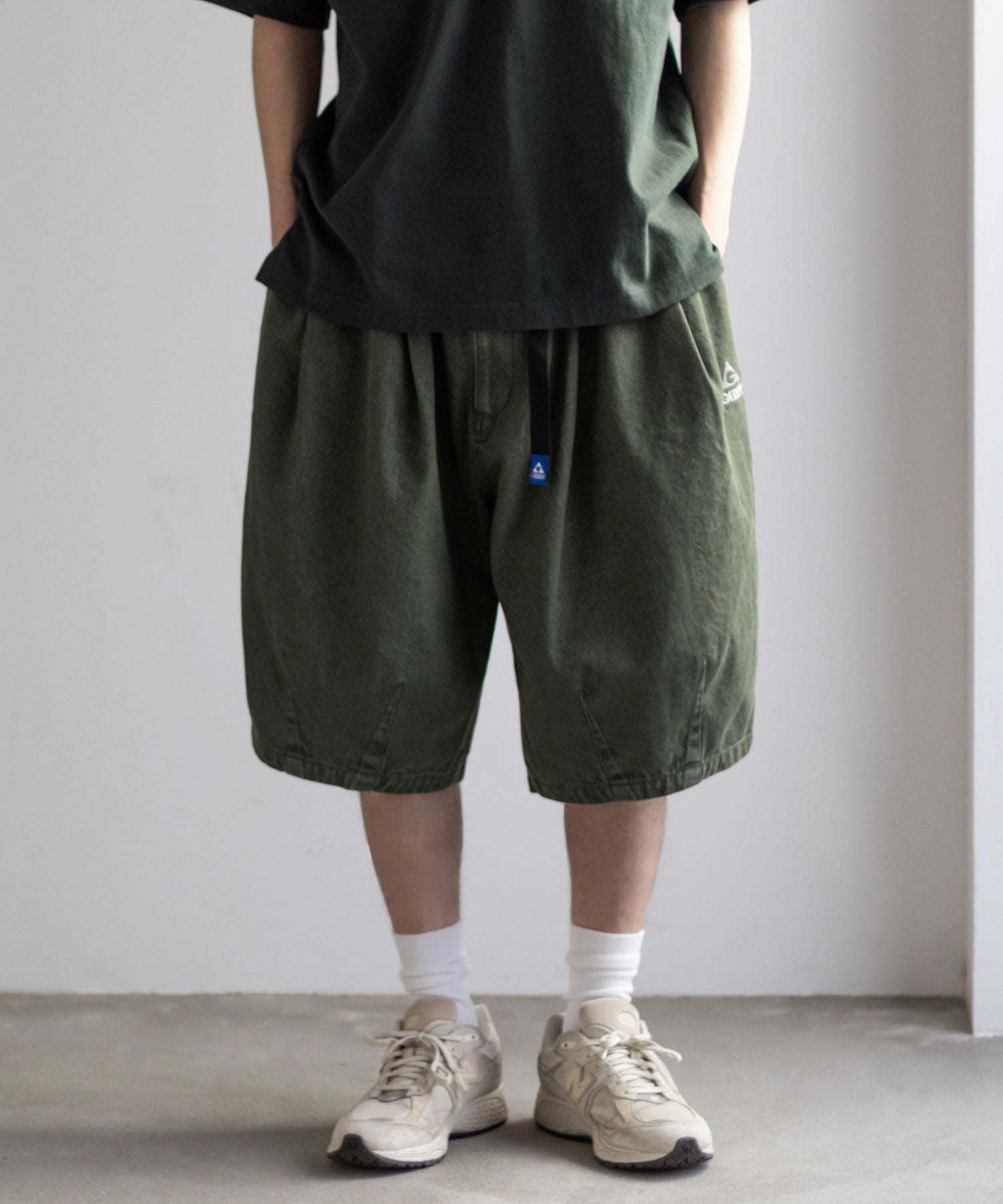 GERRY タックワイドショートパンツ メンズ