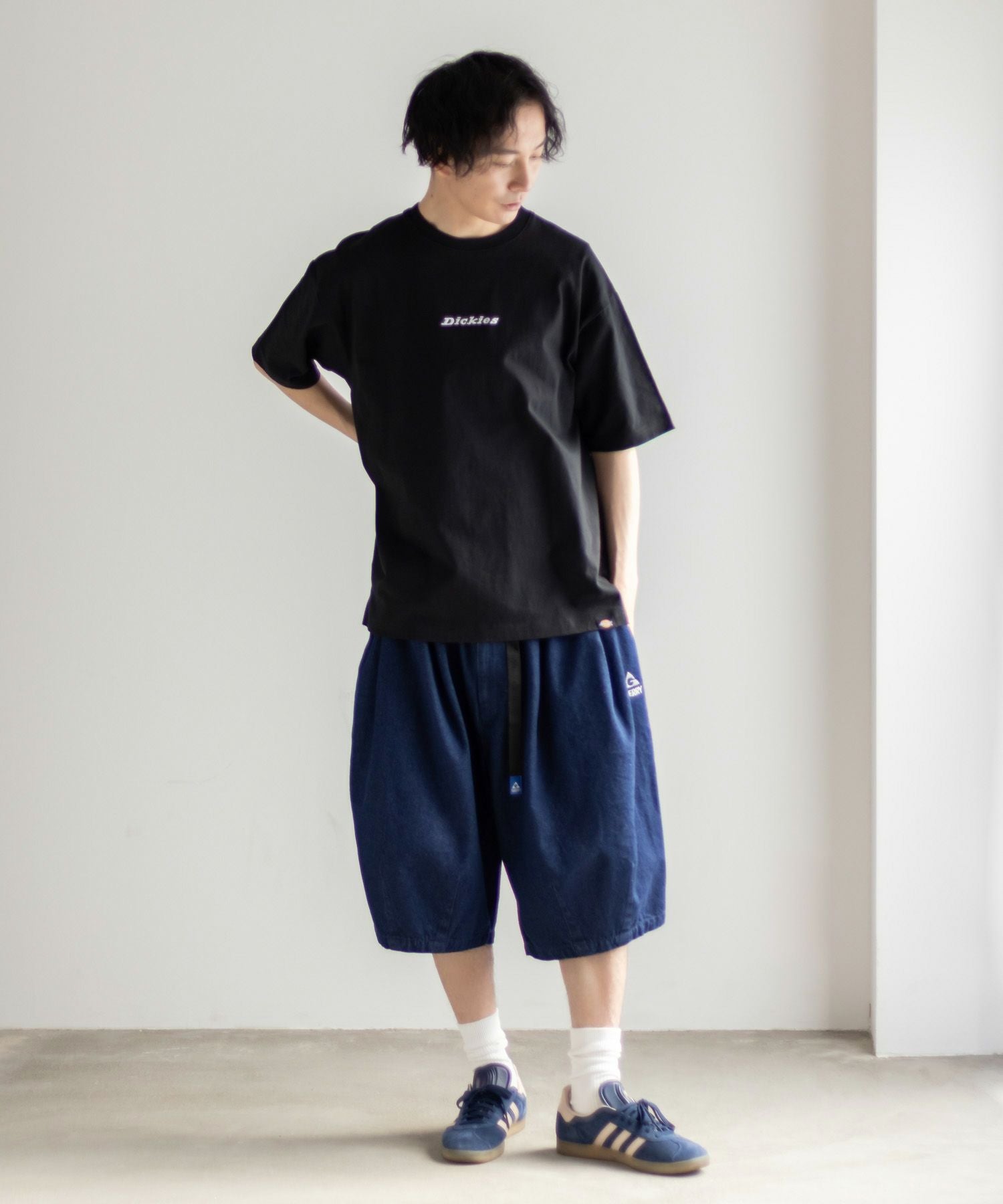 GERRY タックワイドショートパンツ メンズ