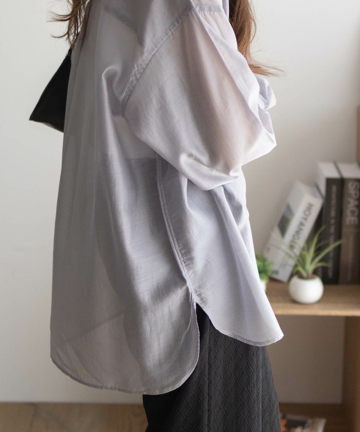 BEVERLY HILLS POLO CLUB シアー長袖シャツ レディース