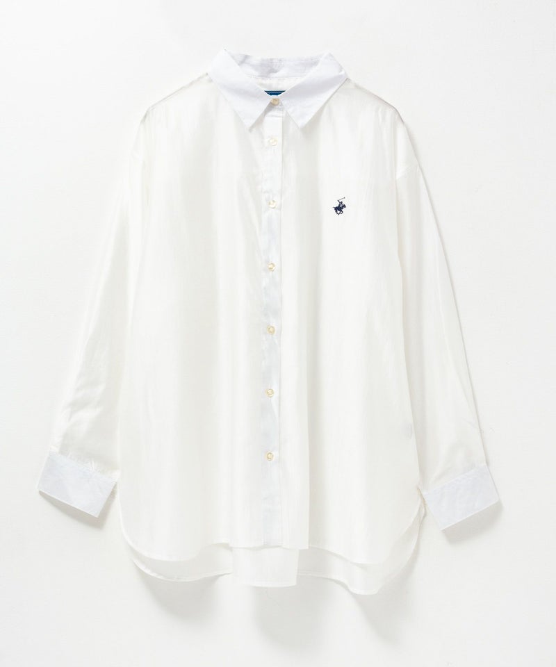 BEVERLY HILLS POLO CLUB シアー長袖シャツ レディース商品画像-27