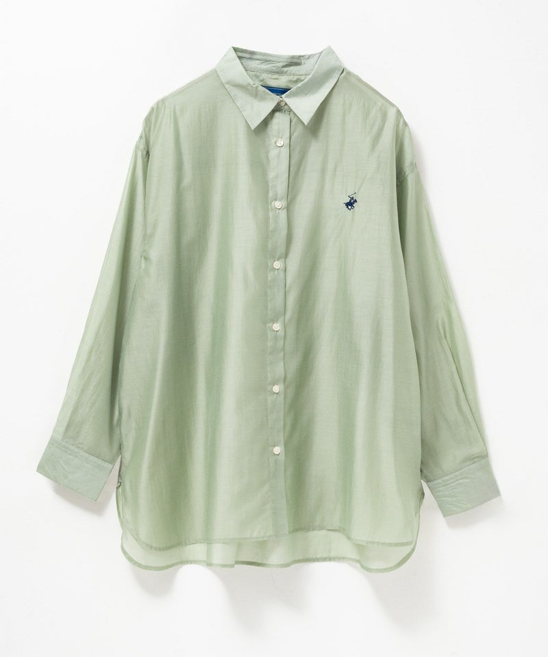 BEVERLY HILLS POLO CLUB シアー長袖シャツ レディース商品画像-30