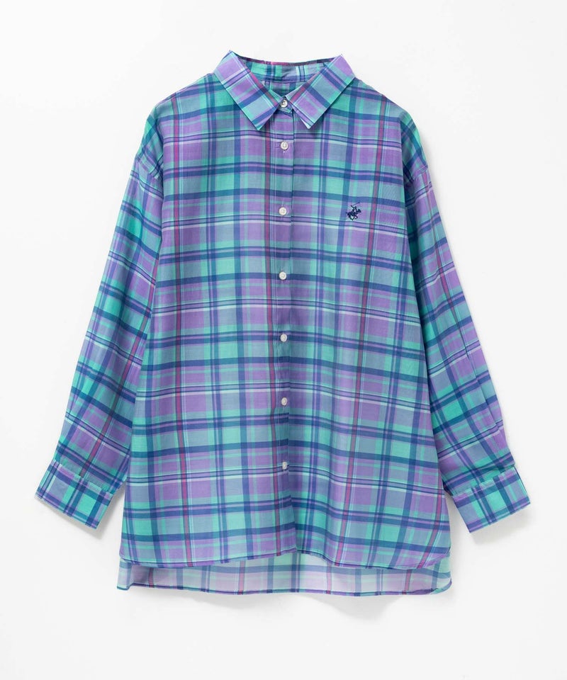 BEVERLY HILLS POLO CLUB シアー長袖シャツ レディース商品画像-31