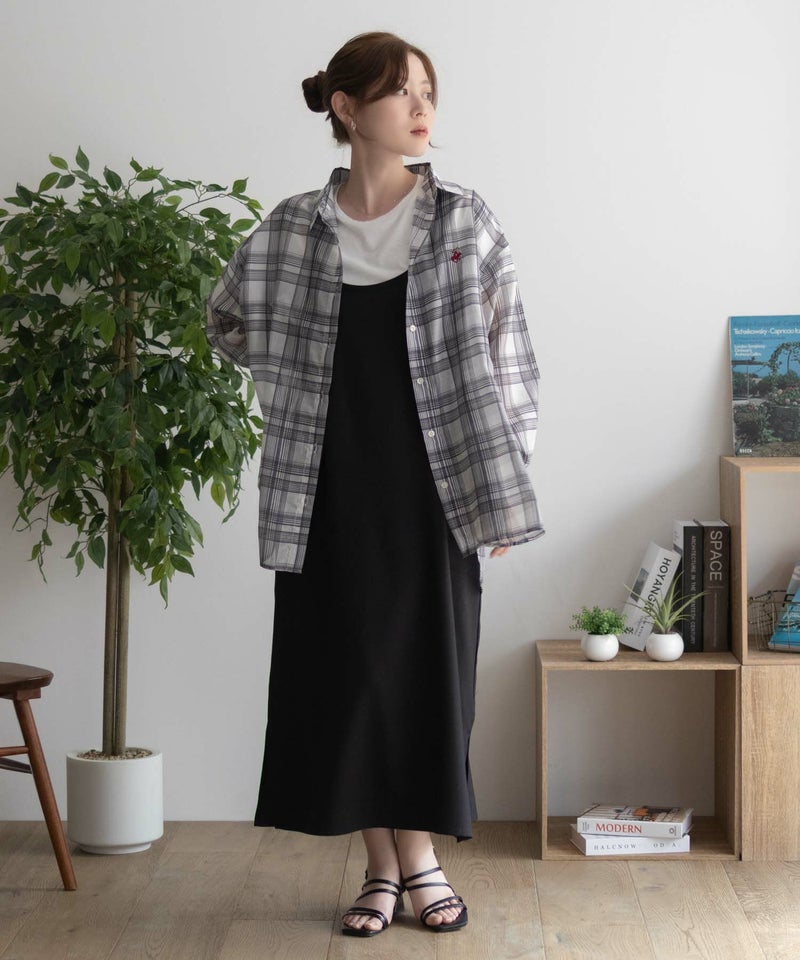 BEVERLY HILLS POLO CLUB シアー長袖シャツ レディース商品画像-35