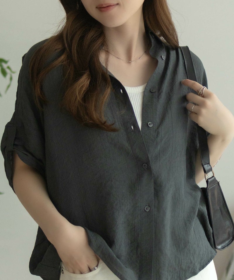 nAvy  袖リボン前開きシャツ レディース商品画像-2