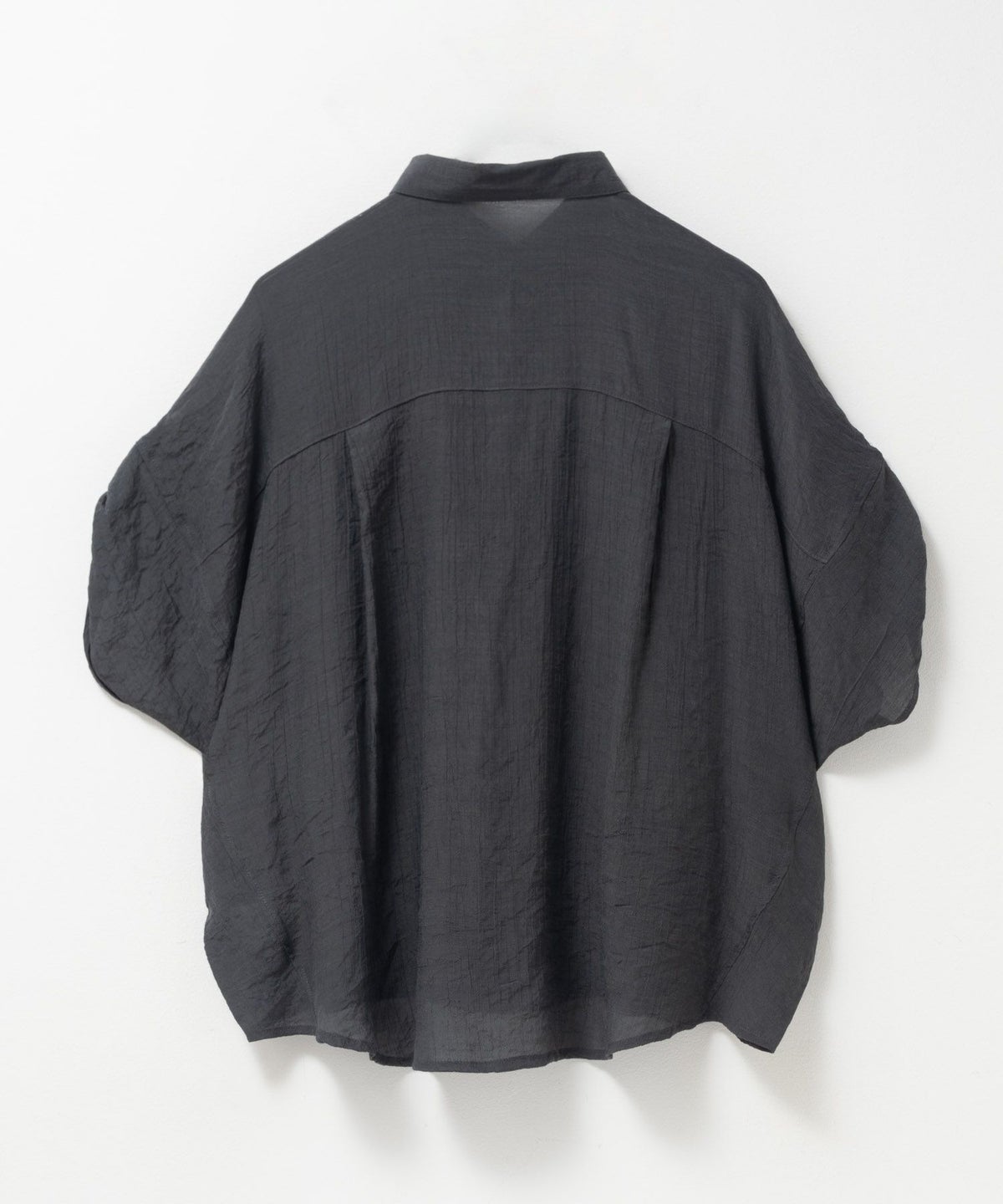 nAvy 袖リボン前開きシャツ レディース