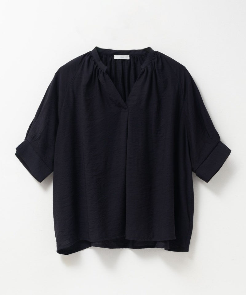 nAvy  5分袖スキッパーブラウス レディース商品画像-23