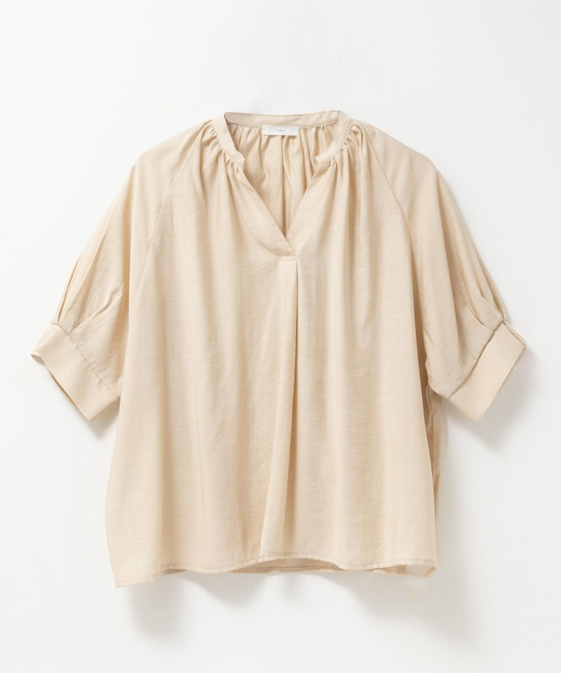 nAvy  5分袖スキッパーブラウス レディース商品画像-25