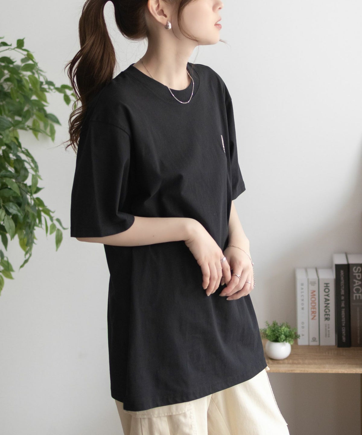 CONVERSE バックBOXプリントTシャツ レディース ネコポス 対応商品