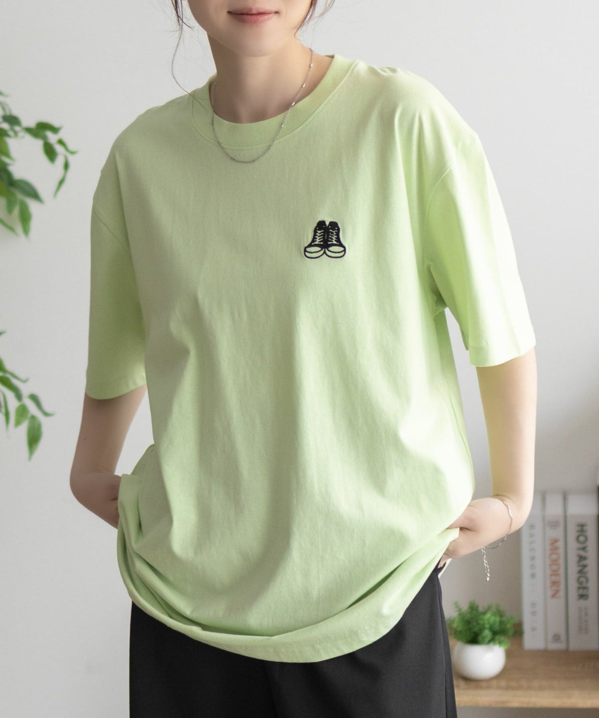 CONVERSE バックBOXプリントTシャツ レディース ネコポス 対応商品