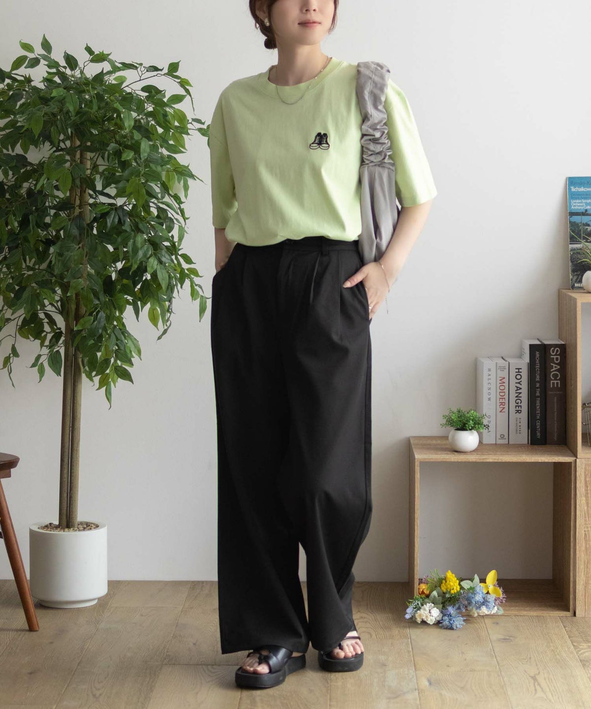 CONVERSE バックBOXプリントTシャツ レディース ネコポス 対応商品