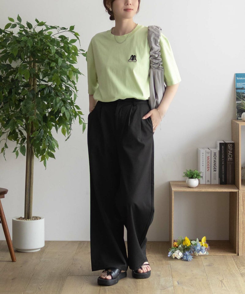 CONVERSE  バックBOXプリントTシャツ レディース メール便 対応商品商品画像-18