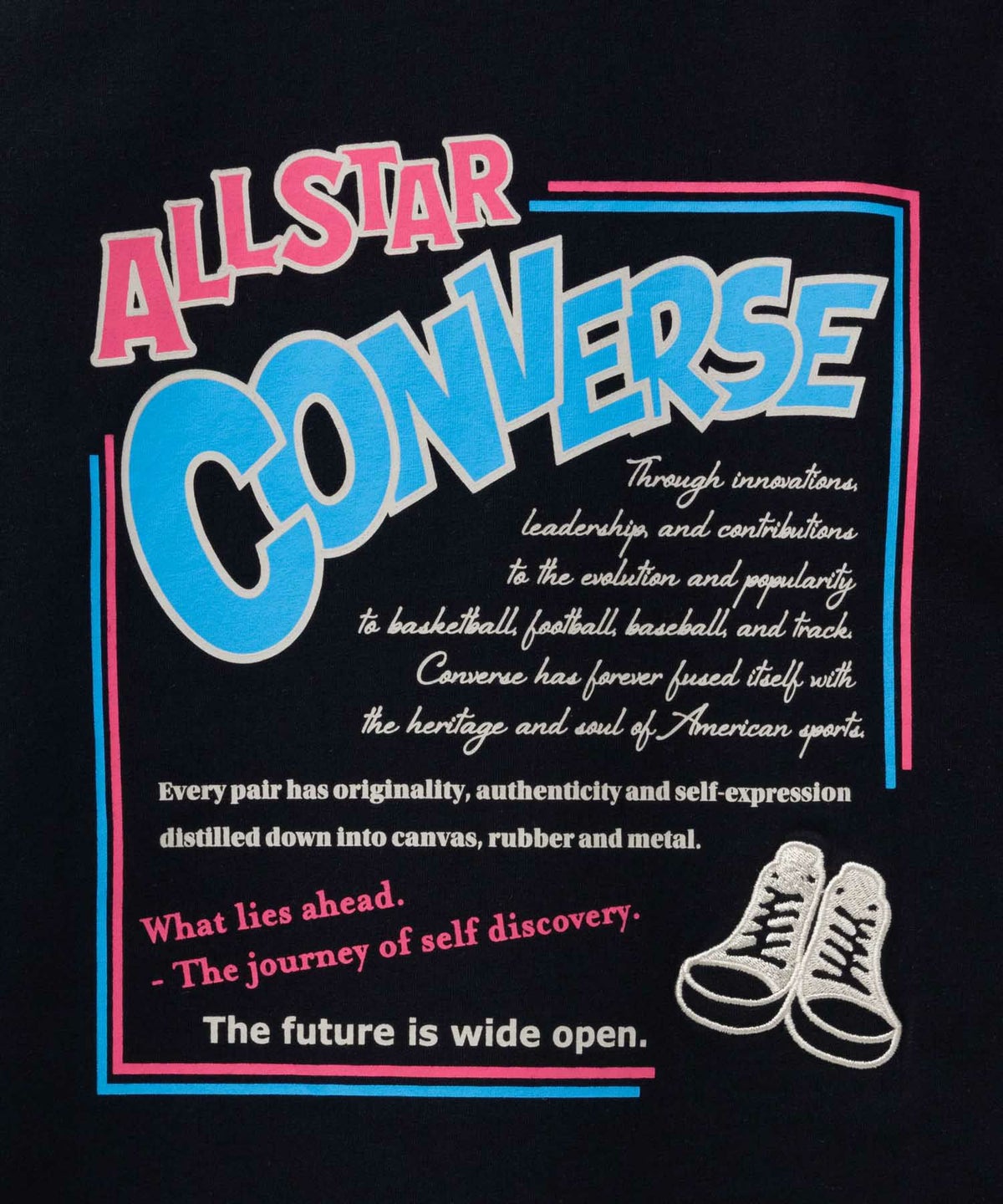 CONVERSE バックBOXプリントTシャツ レディース ネコポス 対応商品