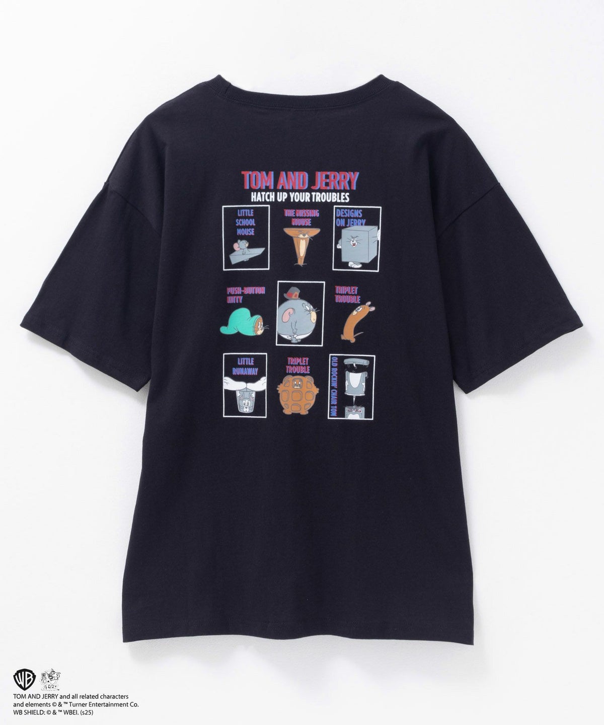 Tom and Jerry プリントTシャツ レディース ネコポス 対応商品