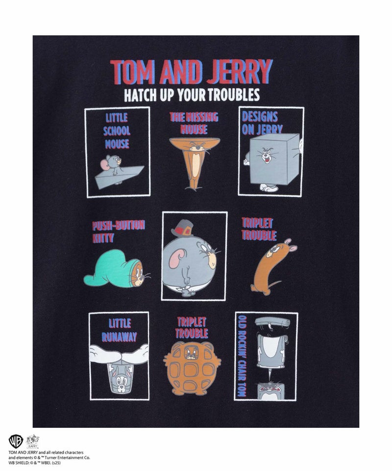 Tom and Jerry プリントTシャツ レディース メール便 対応商品商品画像-28