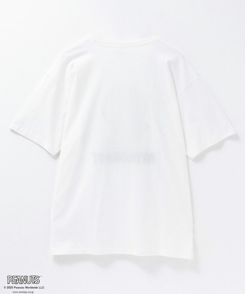 PEANUTS SNOOPY サガラ刺繍Tシャツ レディース メール便 対応商品商品画像-26