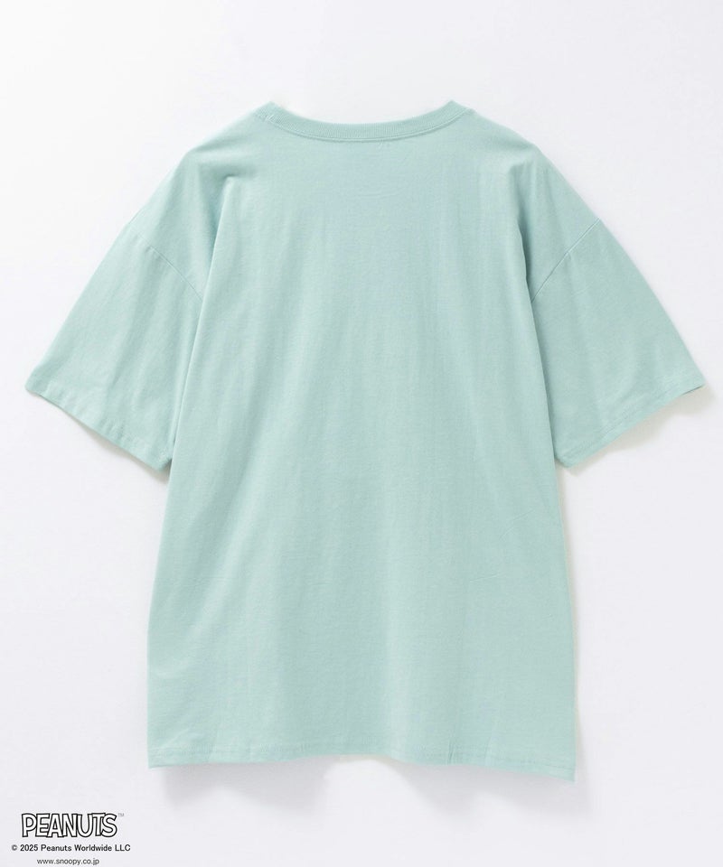 PEANUTS SNOOPY サガラ刺繍Tシャツ レディース メール便 対応商品商品画像-28