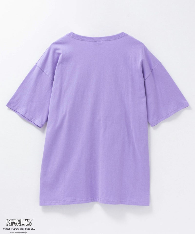 PEANUTS SNOOPY サガラ刺繍Tシャツ レディース メール便 対応商品商品画像-30