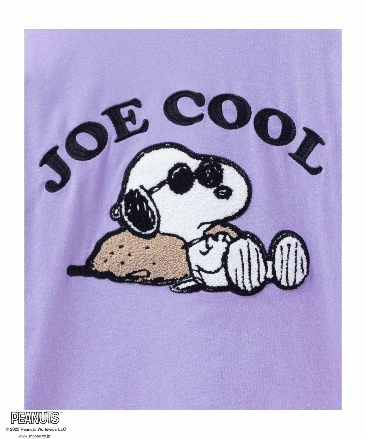 PEANUTS SNOOPY サガラ刺繍Tシャツ レディース ネコポス 対応商品