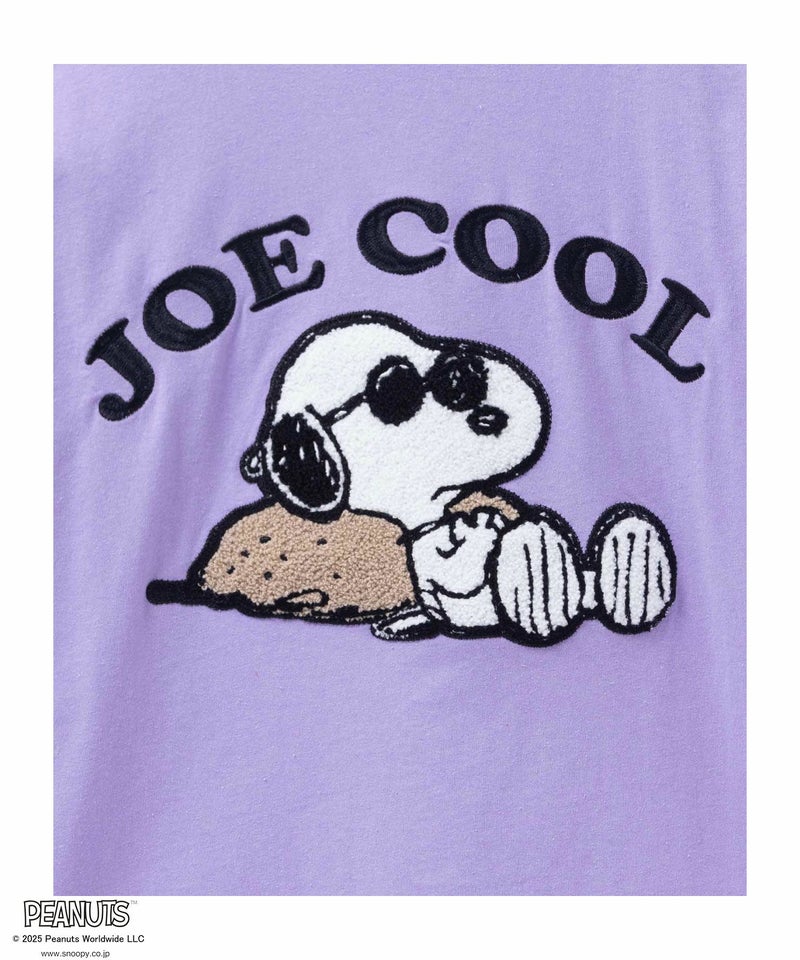 PEANUTS SNOOPY サガラ刺繍Tシャツ レディース メール便 対応商品商品画像-34