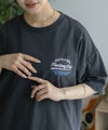 UNDERWRAPS ビッグ刺繍ラウンドTシャツ レディース メール便 対応商品商品サムネイル-12