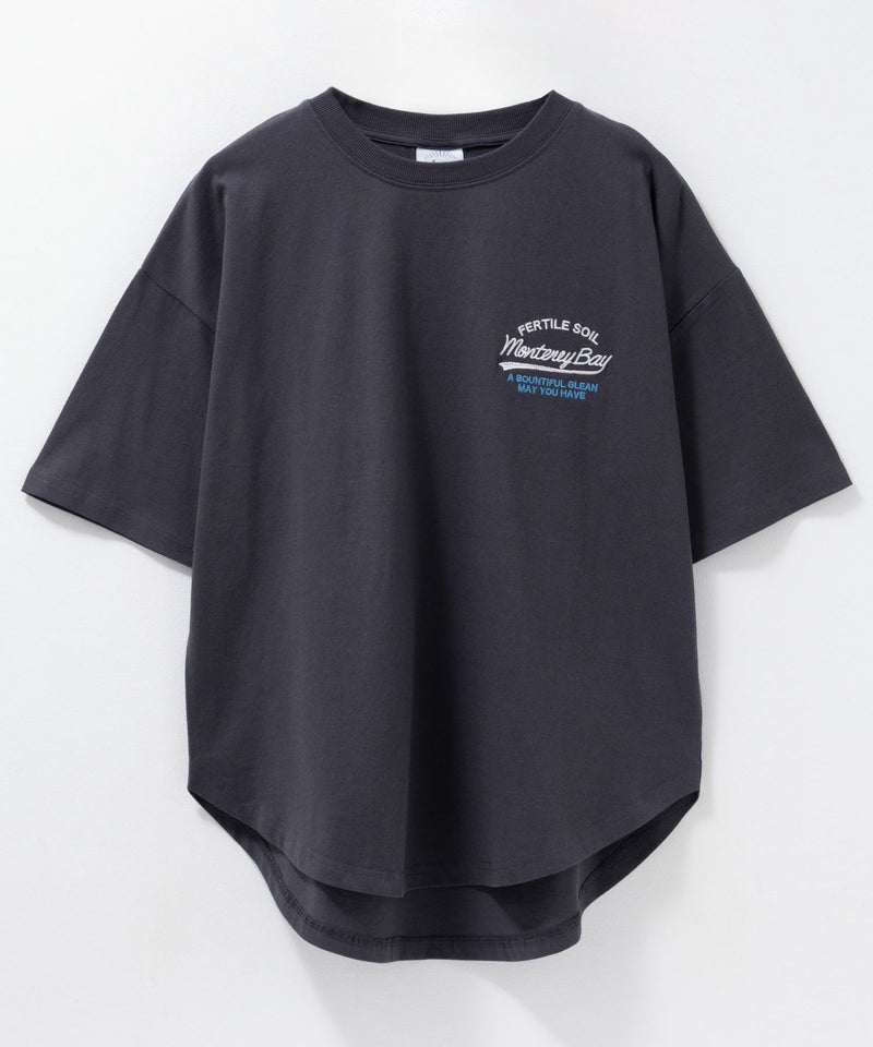 UNDERWRAPS ビッグ刺繍ラウンドTシャツ レディース メール便 対応商品商品画像-23