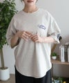UNDERWRAPS  ビッグ刺繍ラウンドTシャツ レディース メール便 対応商品商品サムネイル-16
