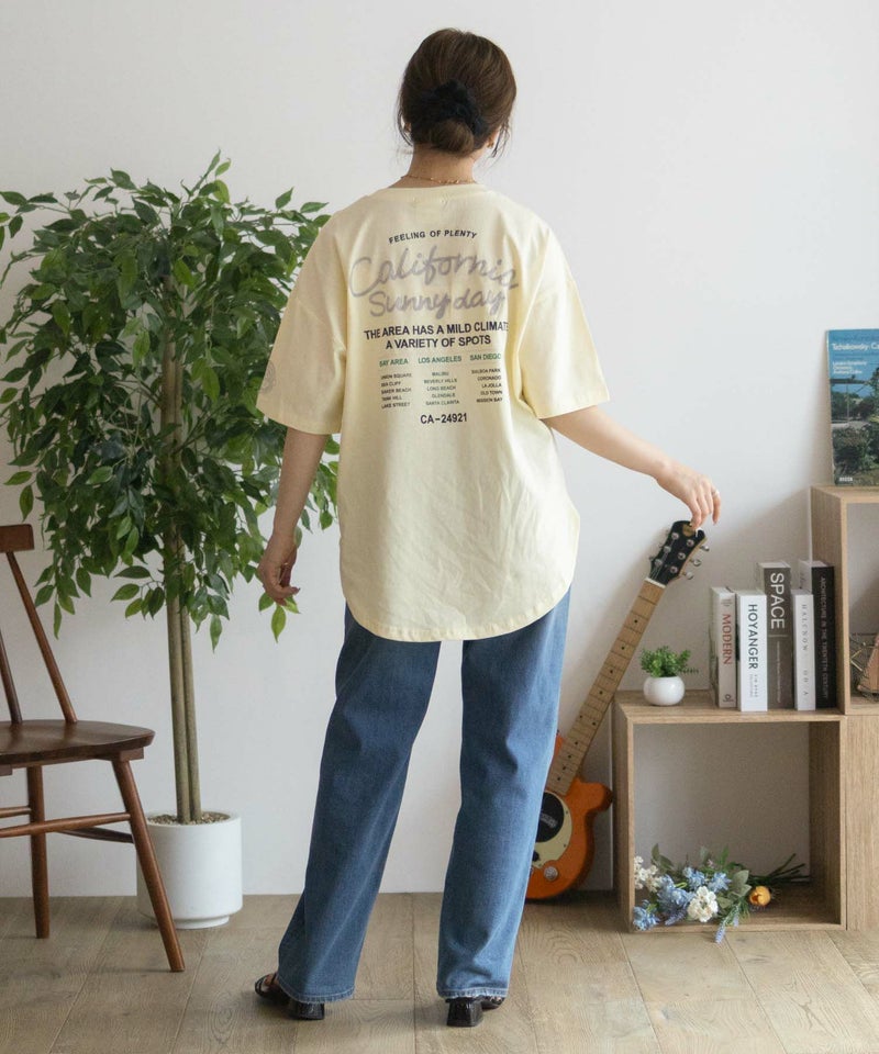 UNDERWRAPS ビッグ刺繍ラウンドTシャツ レディース メール便 対応商品商品画像-32