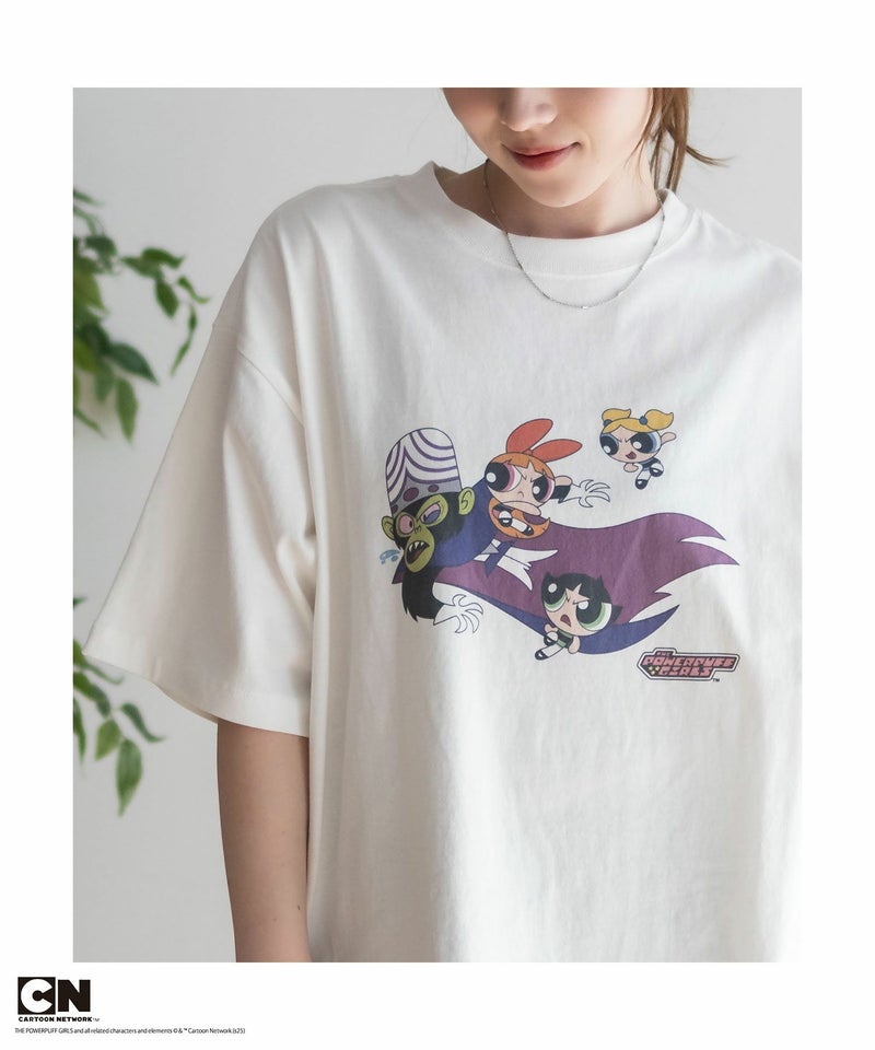 DISCUS/パワーパフ ガールズ Tシャツ レディース メール便 対応商品商品画像-4