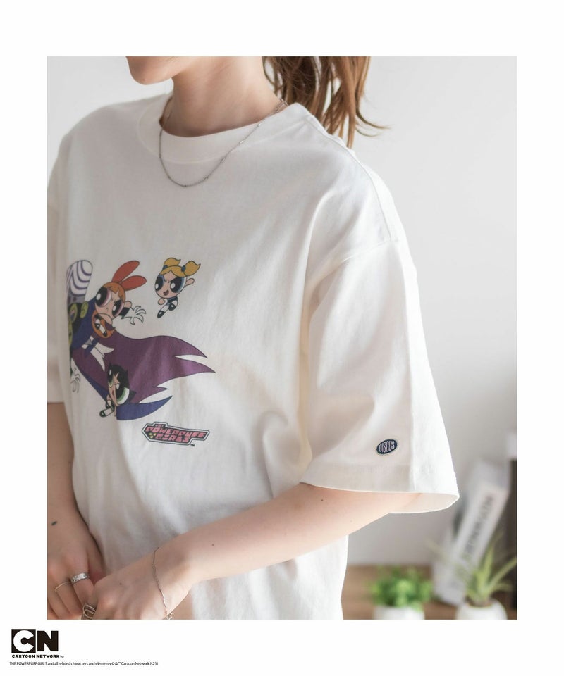 DISCUS/パワーパフ ガールズ Tシャツ レディース メール便 対応商品商品画像-6