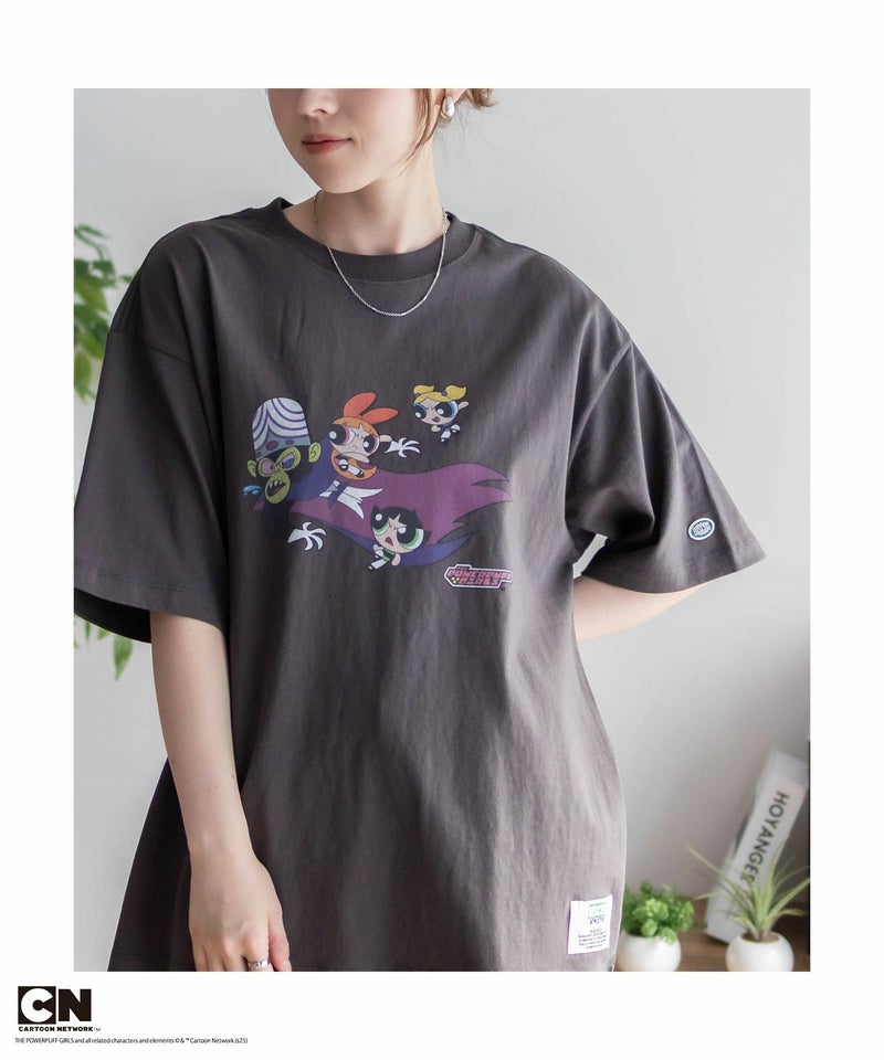 DISCUS/パワーパフ ガールズ  Tシャツ レディース メール便 対応商品商品画像-11