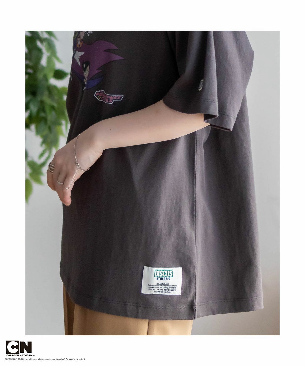 DISCUS×パワーパフ・ガールズ Tシャツ レディース ネコポス 対応商品